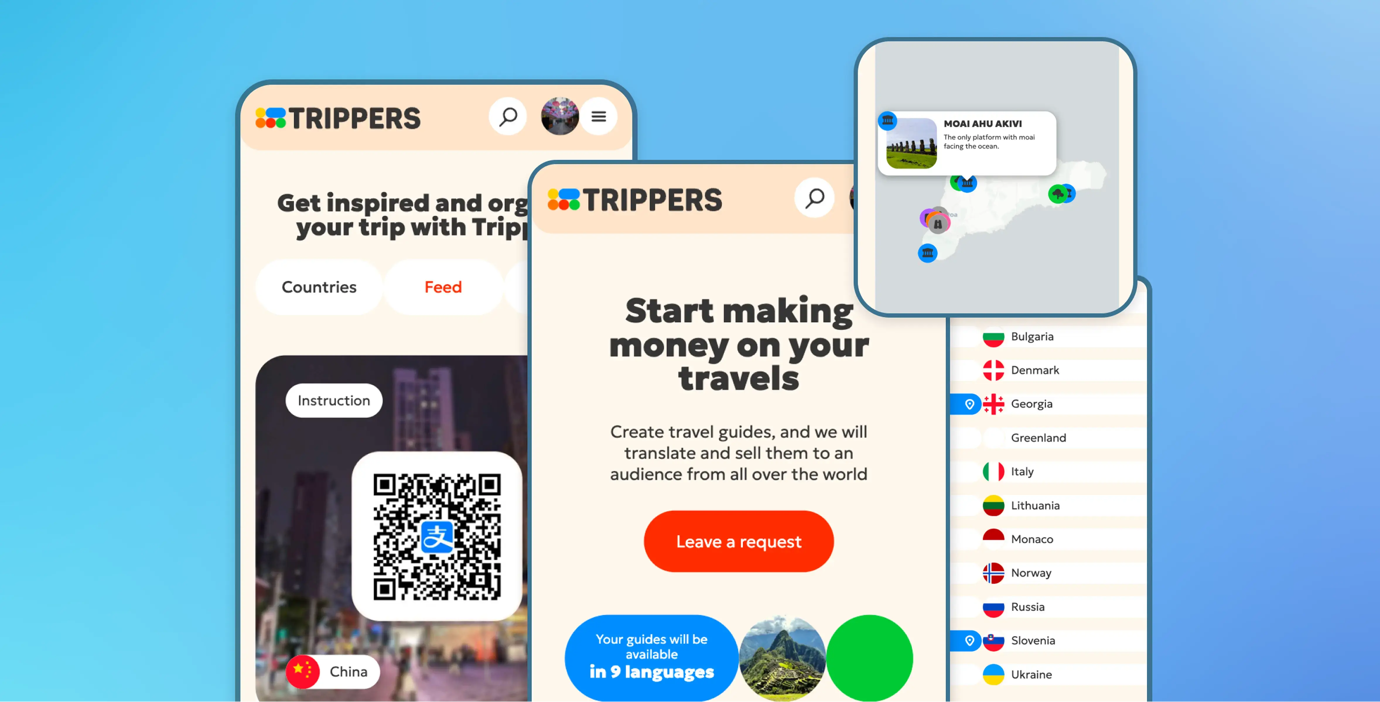 Travel platform - Banner