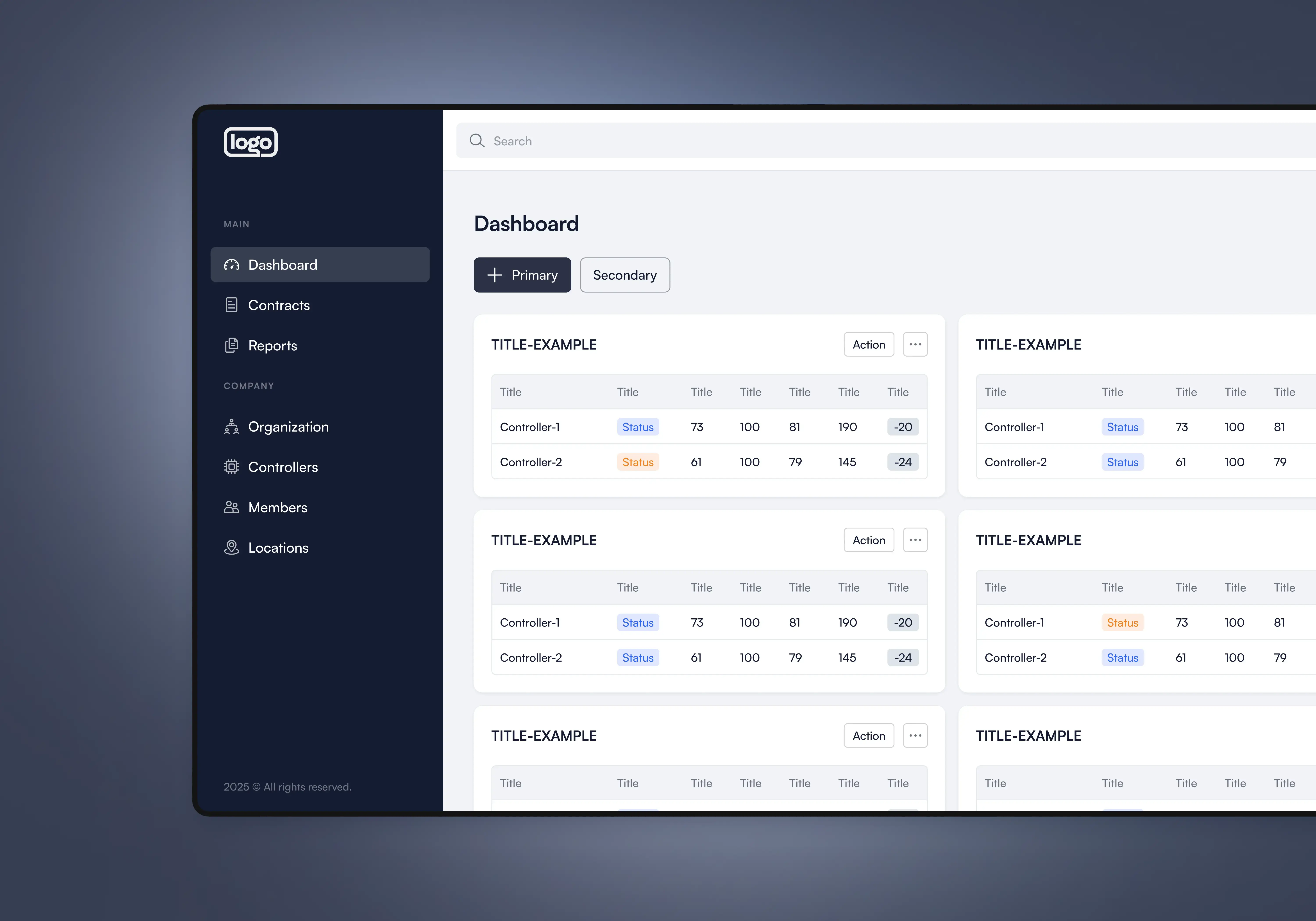 Industrial IoT Control Platform - Banner