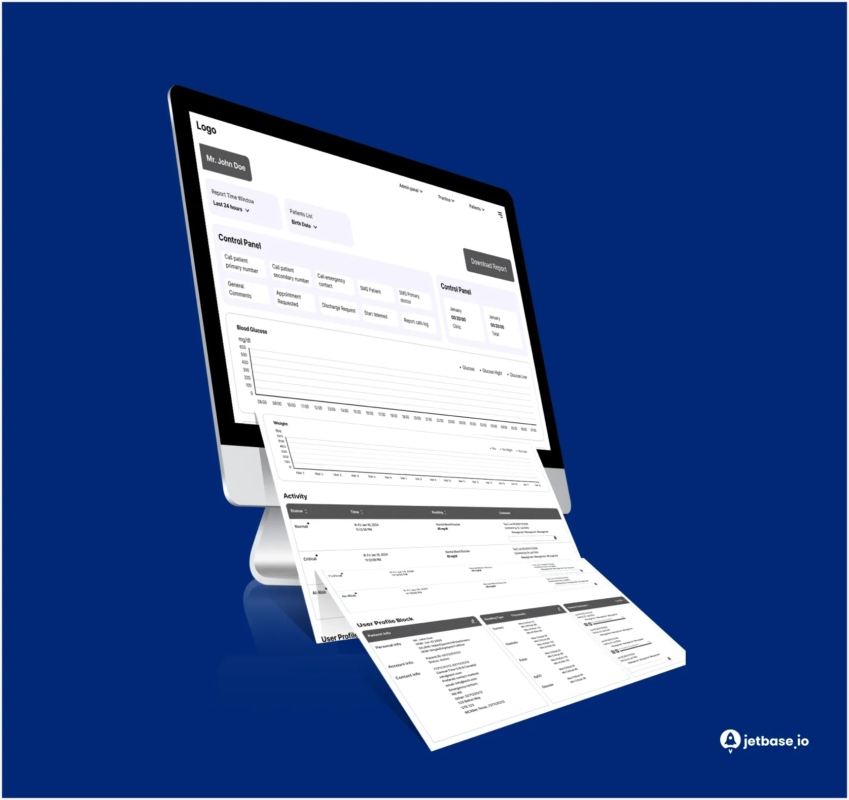 Health Care Solution with modules such as Remote Patient Monitoring RPM and Chronic Care Management CCM.webp
