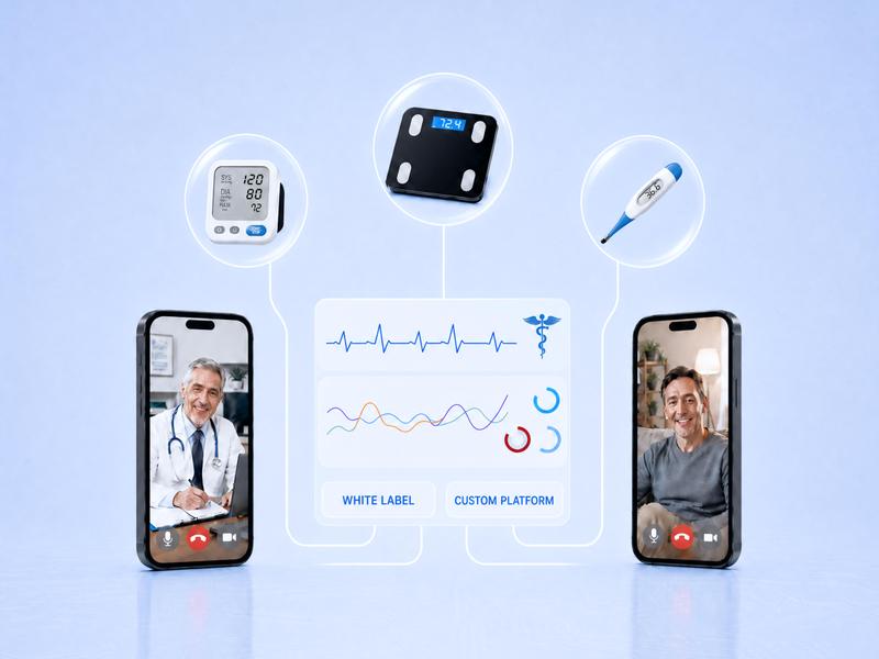 White Label Telemedicine Platform: Features, Costs, and When to Choose Custom Development - Banner