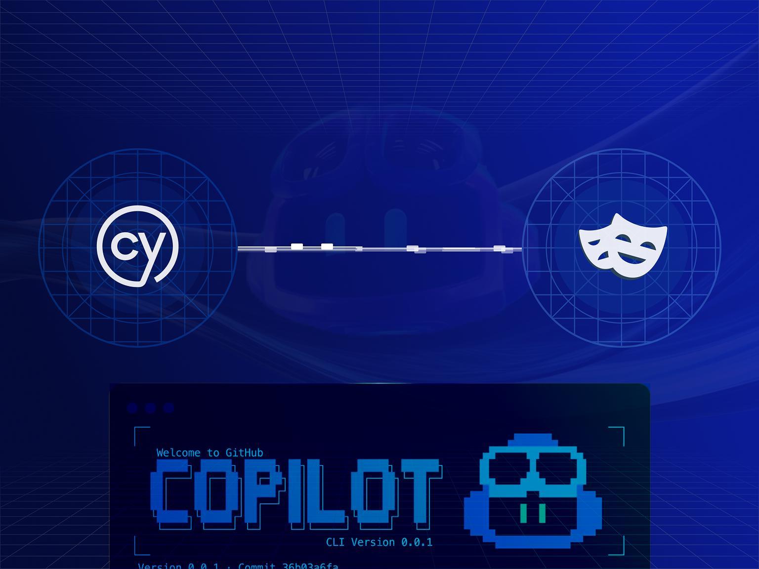 Migrating Cypress Tests to Playwright with Copilot - Banner